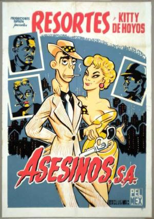 Asesinos, S.A. (1957) poster